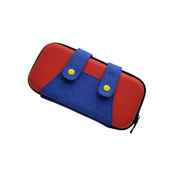INF Nintendo Lite-deksel - Mario Edition Beskyttende Hardt Skall Rød