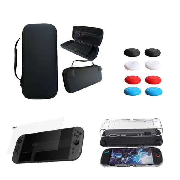 INF Nintendo Switch 2 Tillbehör 11-i-1 Skyddskit