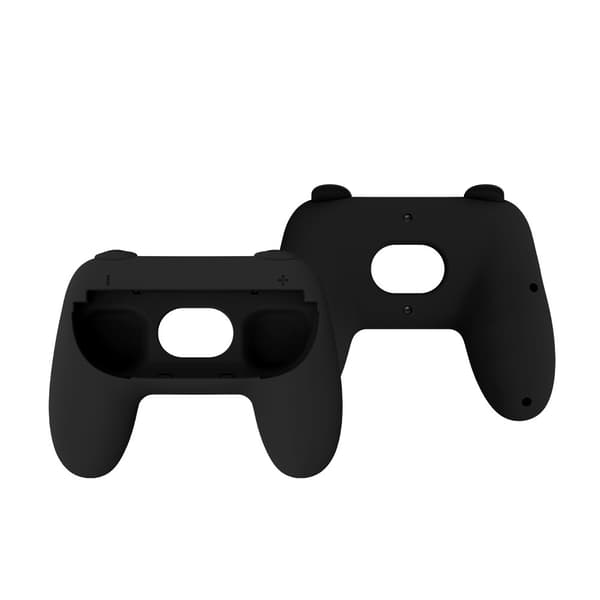 INF Forbedret grep: 2-pakning håndgrep for Switch 2 Joy-Cons Sort