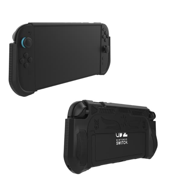 INF Skyddande TPU-fodral för Switch2, Full täckning Svart