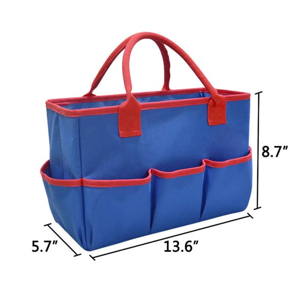 Hjem Reparation Værktøj Organisator Tote Have Planteværktøj Organisator Håndtaske Ekstra Lommer Holdbar