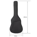 Miniatyrbilde 2 av 6: INF Polstret Gigbag for akustisk gitar, svart  L