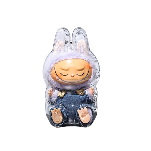 INF Klart skyddsfodral för LABUBU 2nd Gen Sittande Figur
