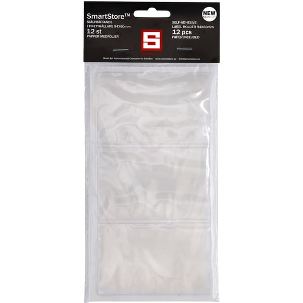 Etikett/Hållare 12-pack SmartStore