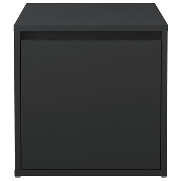 vidaXL opbevaringsskab 40,5x40x40 cm konstrueret træ sort