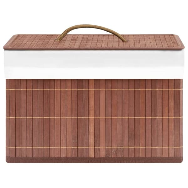 vidaXL Förvaringslådor bambu 4 st brun -  Förvaringslådor