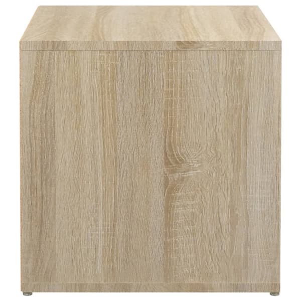 Opbevaringskasser - Living opbevaringsskab 40,5x40x40 cm konstrueret træ sonoma-eg