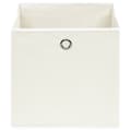Miniatyrbillede 4 af 6: Opbevaringskasser 4 stk. 32x32x32 stof hvid - Opbevaringskasse - Opbevaringskasser - Home & Living