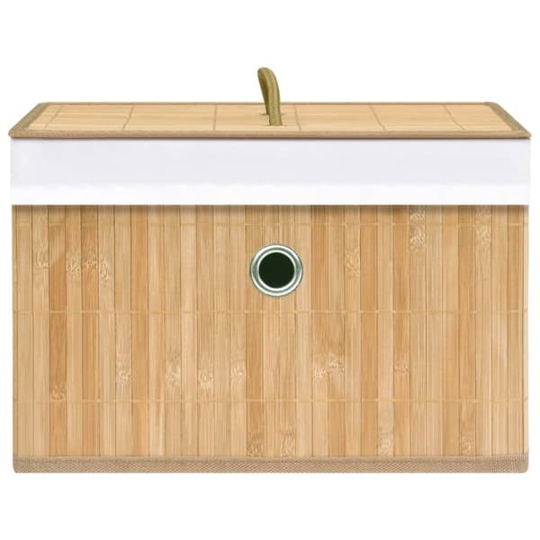 Förvaringslådor bambu 4 st - Förvaringslåda - Förvaringslådor - Home & Living