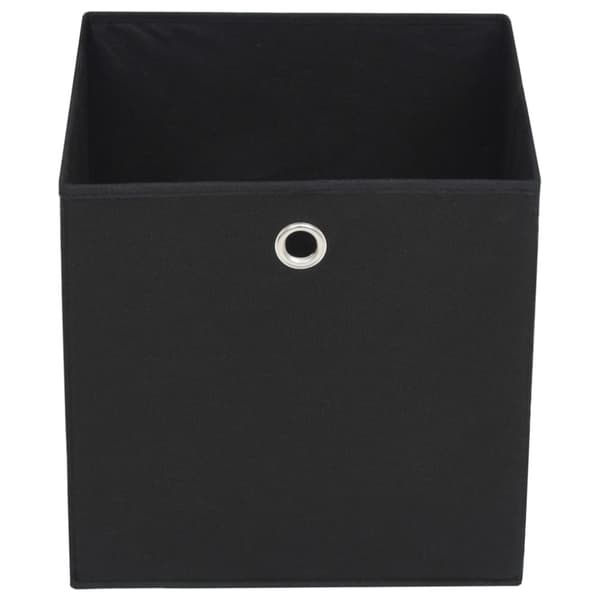 Förvaringslådor 10 st non-woven tyg 28x28x28 cm svart - Låda - Lådor - Home & Living