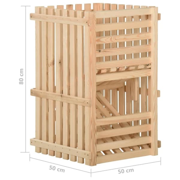Potatislåda 50x50x80 cm massiv furu - Potatislåda - Potatislådor - Home & Living