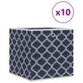 Pikkukuva 3 / 11: vidaXL Taitettavat säilytyslaatikot 10 kpl Sininen 32x32x32 cm