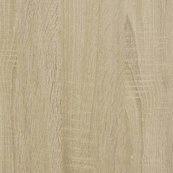 vidaXL opbevaringsboks med låg 80x40x51,5 cm konstrueret træ sonoma-eg