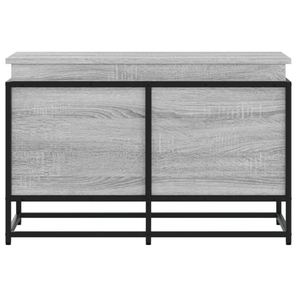vidaXL opbevaringsboks m. låg 80x40x51,5 cm konstrueret træ grå sonoma