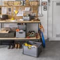Miniatyrbild 1 av 2: Curver Förvaringslåda Unibox XL 60L grå