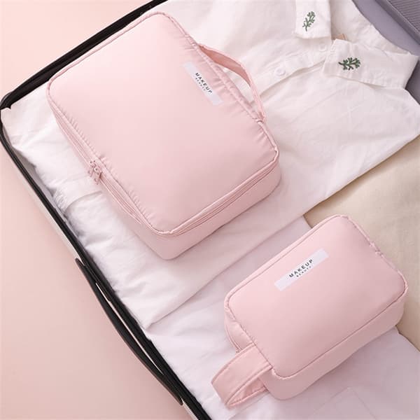 INF Bærbar kosmetisk taske Oxford Cloth Travel Makeup Organizer