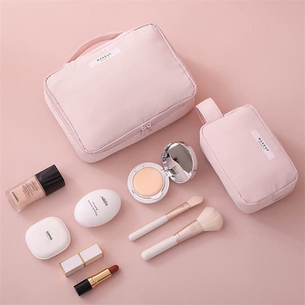 INF Bærbar kosmetisk taske Oxford Cloth Travel Makeup Organizer