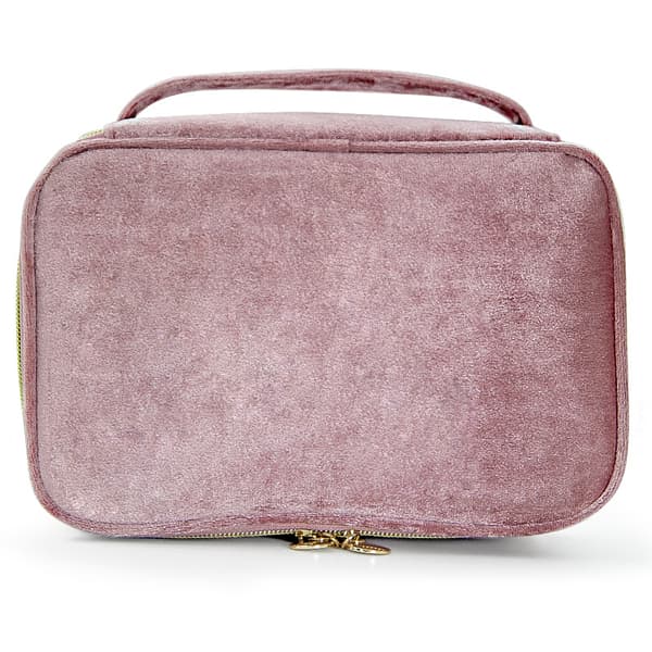 INF Velvet Makeup Brush Storage Bag - Travel Cosmetic Organizer
