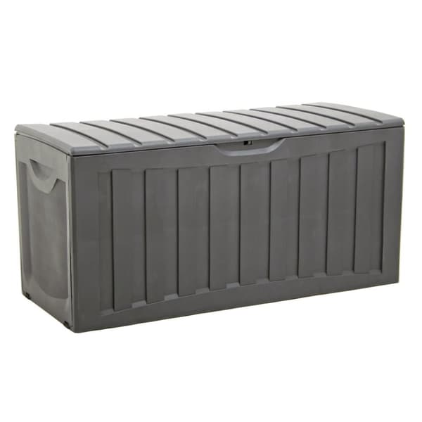 Dynbox svart 118x53x57 cm polypropen
