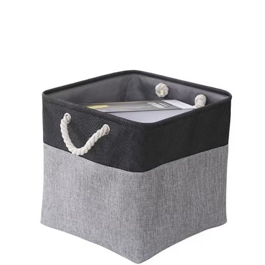 Moorle Opbevaringsboks, Cube Opbevaringsboks 33x33x33 cm - Opbevaringskurv Stofkurv til skabe og hylder