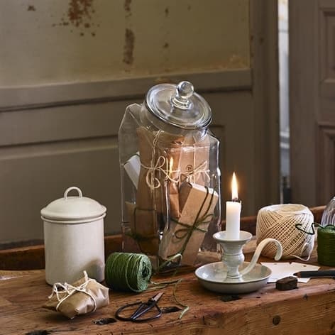 Glass Jar w. Lid