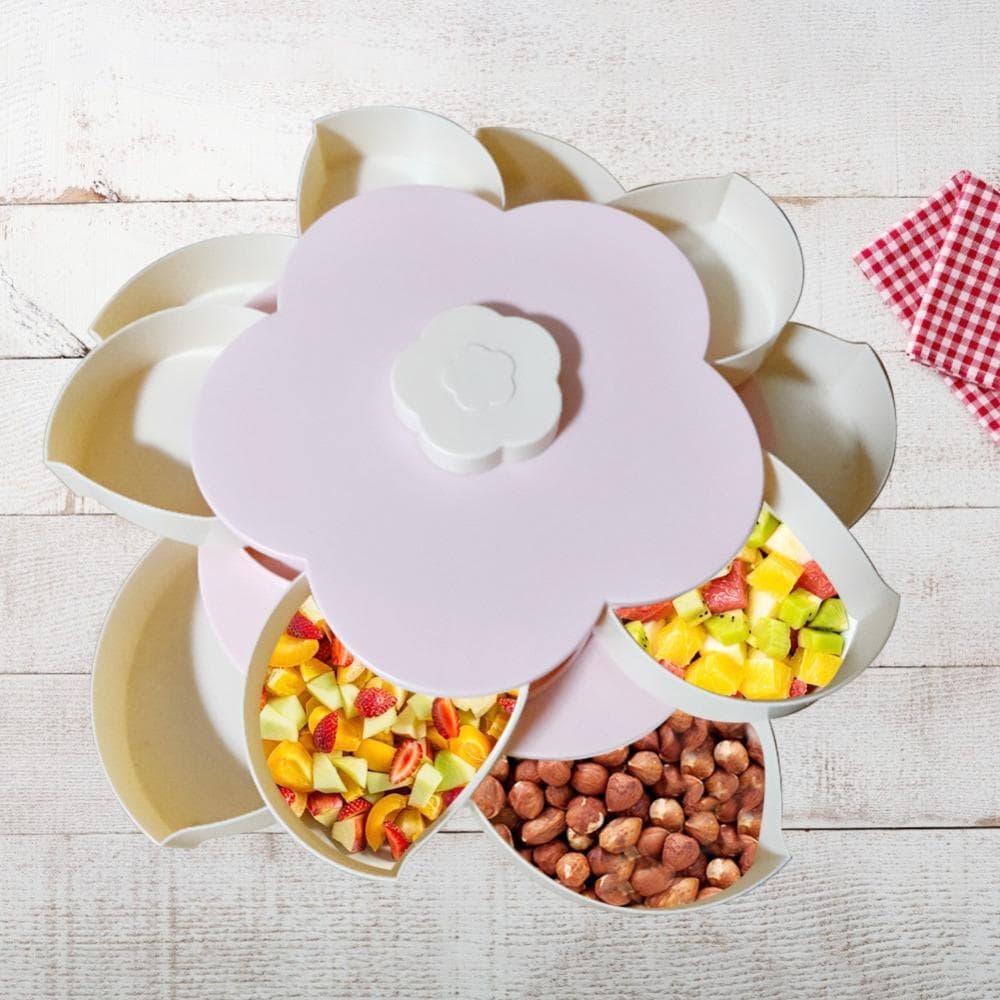 Roterande godislåda - SweetFlower, Rosa