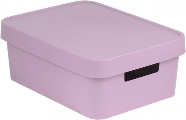 CURVER - BEHÅLLARE MED LOCK 11 L ROSA