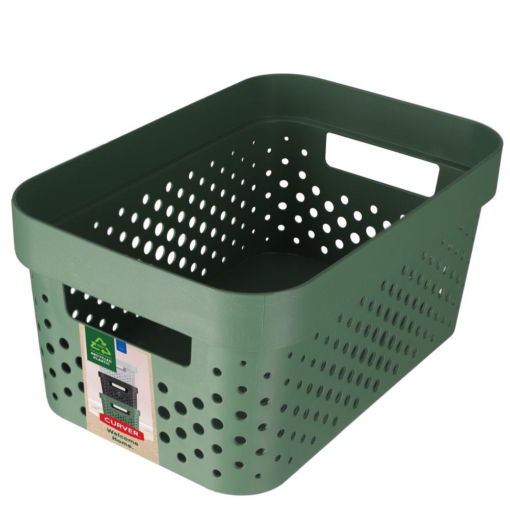 CURVER - 4,5 L GRÖN ÖPPNAD BEHÅLLARE