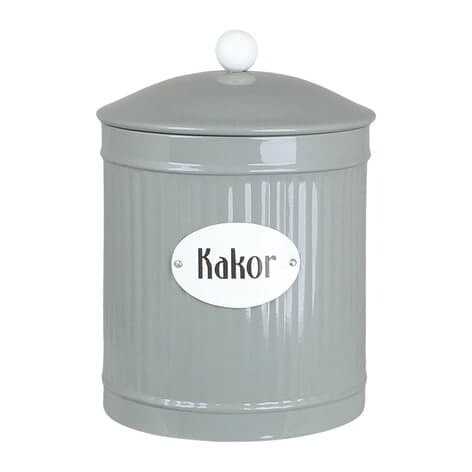 Plåtburk Hugo Kakor Grön