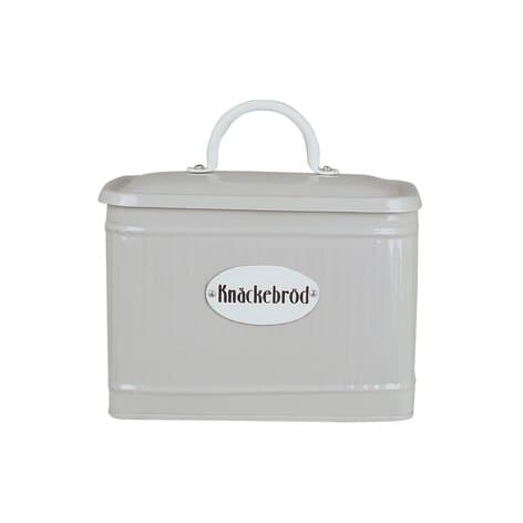 Plåtburk Hugo Knäckebröd Beige