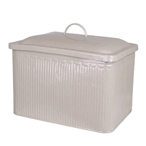 Plåtburk Ingrid Rektangulär Beige