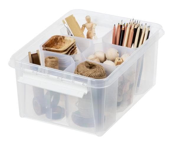 Förvaringsbox m lock & 6 insatser SmartStore Classic 15