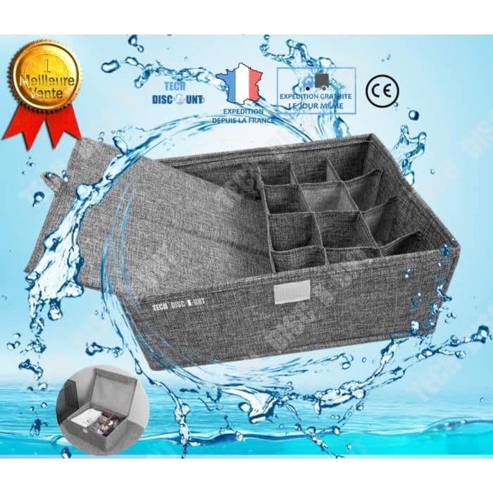 TD® underkläder förvaringsväska reseväska garderob dressing box hylla organisatör underkläder bh kvinna trosor