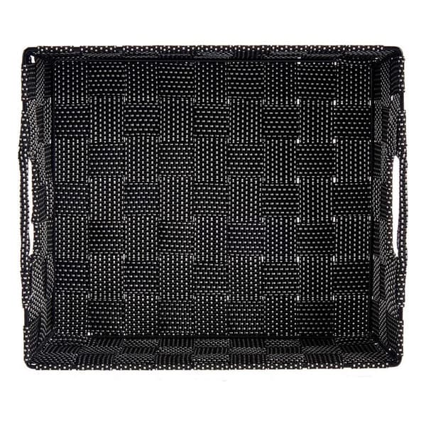 Korg Kipit Svart Tyg 23 x 8 x 27 cm