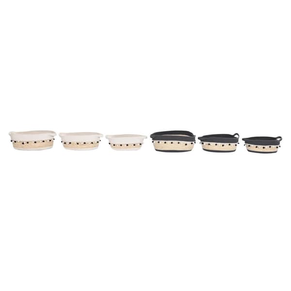 Korg - set DKD Home Decor Boho 36 x 26 x 15 cm 45 x 25 x 16 cm