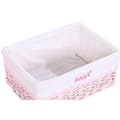 Pikkukuva 5 / 5: Pyykkikori DKD Home Decor Pinkki korihuonekalut Lasten 44 x 34 x 56 cm 5 Kappaletta