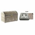 Pikkukuva 4 / 4: Korurasia DKD Home Decor 25 x 15,5 x 18 cm Samppanja Beige Puu Alumiini