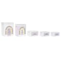 Miniatyrbillede 2 af 5: Set med kurve DKD Home Decor Gul Hvid Grå Pink Paulonia træ Børns 40 x 30 x 55 cm (5 Dele) (5 enheder)