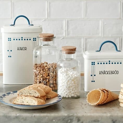 Plåtburk Ines Knäckebröd Blå