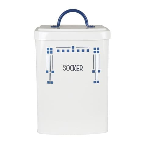 Plåtburk Ines Socker Blå