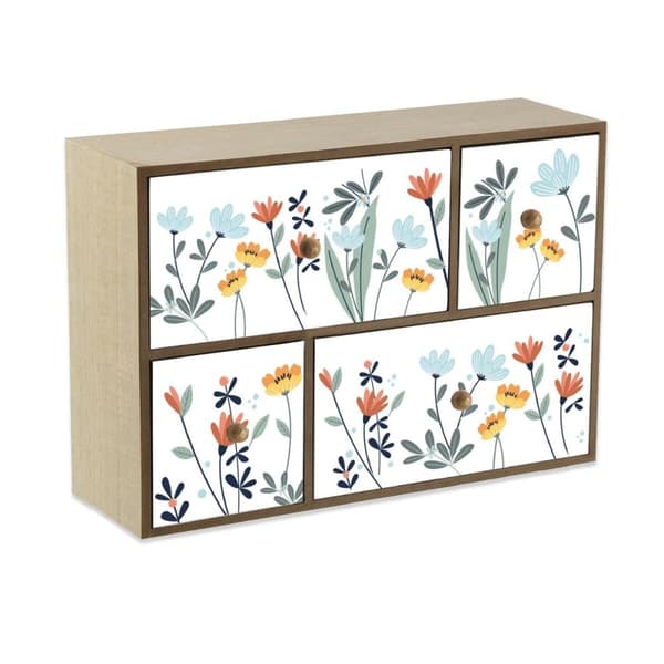 Smyckeskrin Versa Selene 11 x 32 x 32 cm Trä MDF