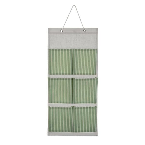Flerfunktionell förvaring Versa Grön Vägg 56 x 26 cm