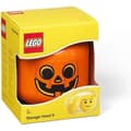 Miniatyrbild 1 av 4: Förvaringslåda - LEGO - Pumpahuvud - Liten - 16 x 18,5 cm - Orange