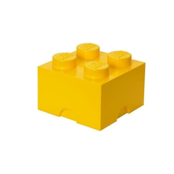 Förvaringsblock - LEGO - 40031732 - Stapelbar - Gul - För barn från 3 år