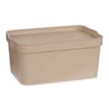 Miniatyrbild 2 av 3: Förvaringslåda med lock Kipit TP594-3 Beige Plast 7,5 L 21,5 x 14,5 x 32 cm (12 antal)