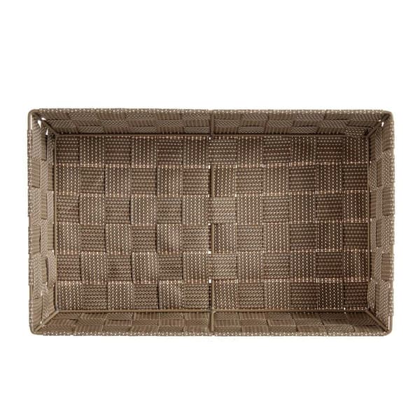 Monikäyttöinen kori Kipit A3-6885 Beige Kangas 3,8 L 34 x 8,5 x 21 cm (18 osaa)