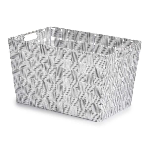 Vasketøjskurv Kipit A3-6875 Hvid Klæde 10 L 25 x 20 x 35 cm (12 enheder)