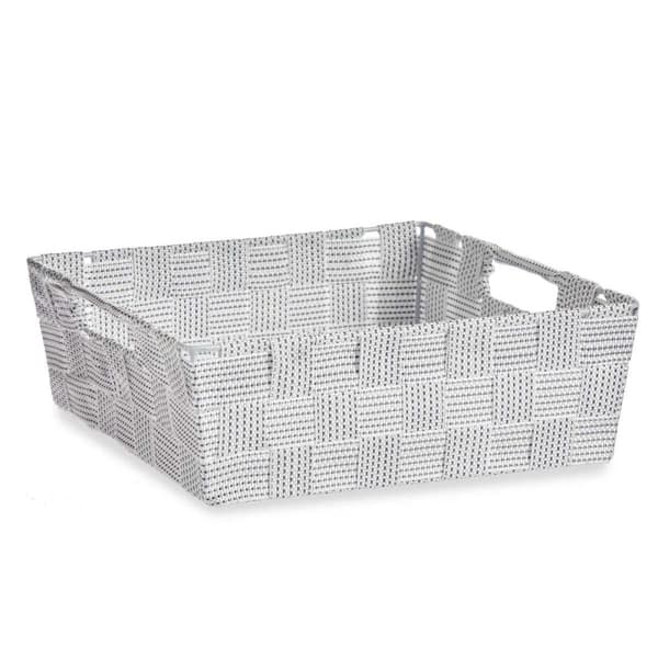 Multibrug kurv Kipit A3-693109 Hvid Klæde 3 L 23 x 8 x 27 cm 27 x 8 x 23 cm (48 enheder)