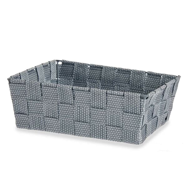 Multibrug kurv Kipit A3-6930A9 Grå Klæde 2,4 L 20 x 8 x 24 cm (24 enheder)