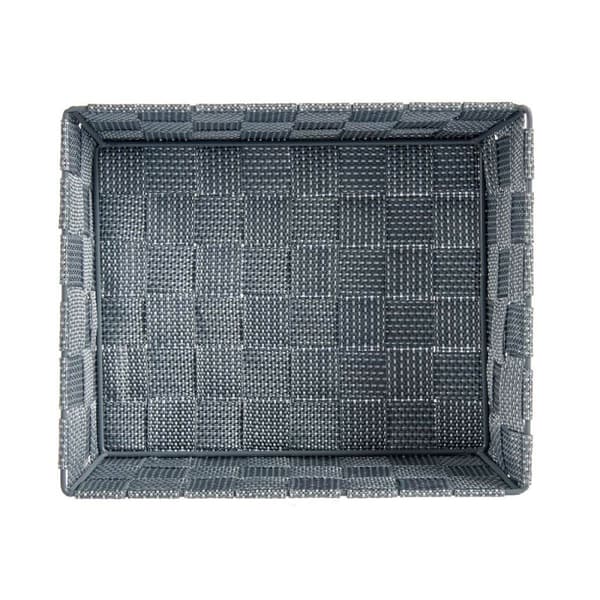 Multibrug kurv Kipit A3-6930A9 Grå Klæde 2,4 L 20 x 8 x 24 cm (24 enheder)